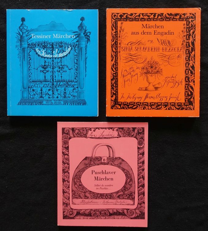 3x Sina Semadeni. Engadiner Märchen / Tessiner / Puschlaver | Kaufen ...