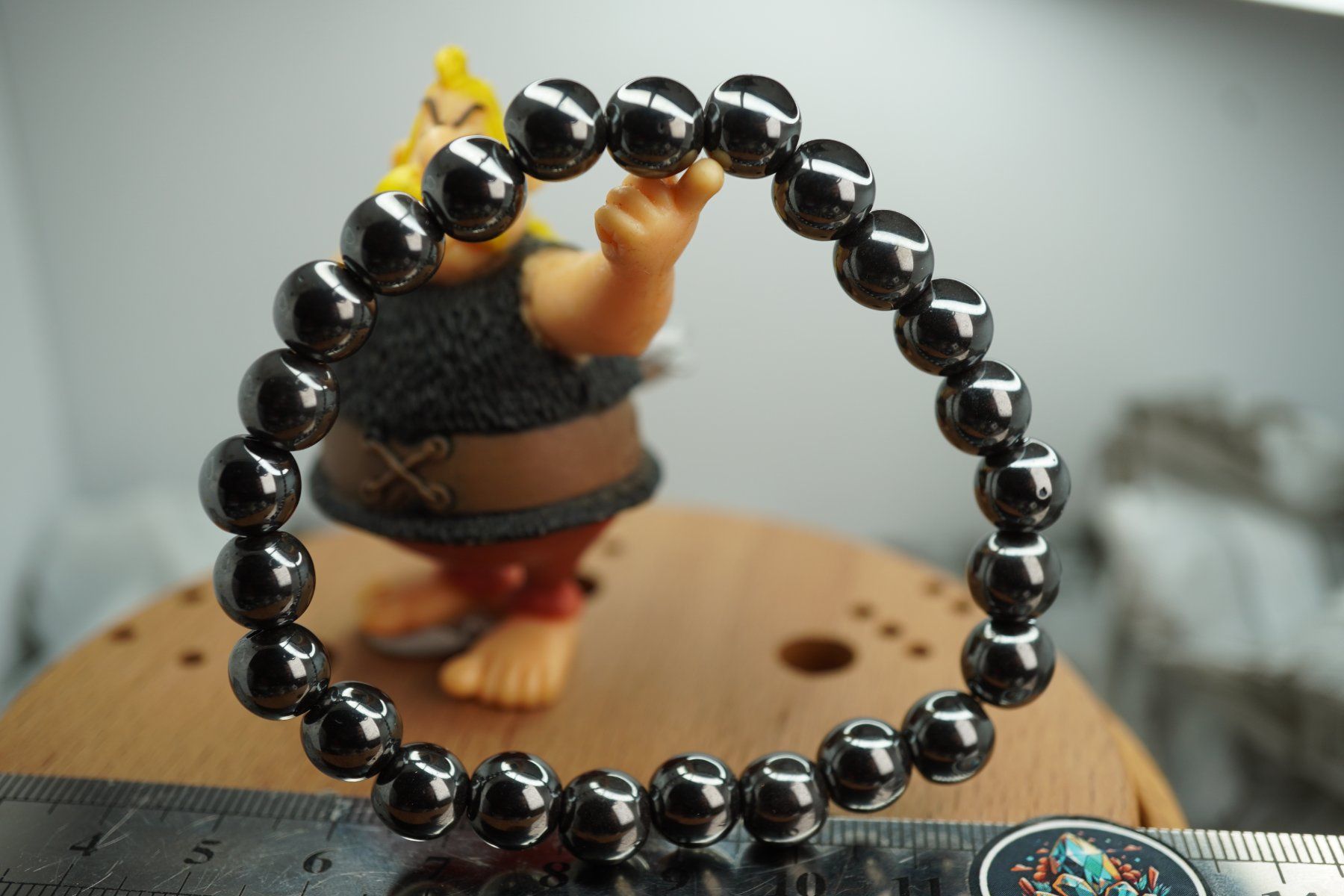 Minerali & Pietre curative: Hämatit     Kugel   Armband    (Räumung!) – Nuovo e nell'imballaggio originale da Eschenbach SG venduto da topstone 7