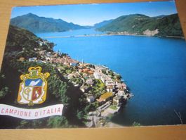 Schöne Postkarte CAMPIONE D'ITALIA