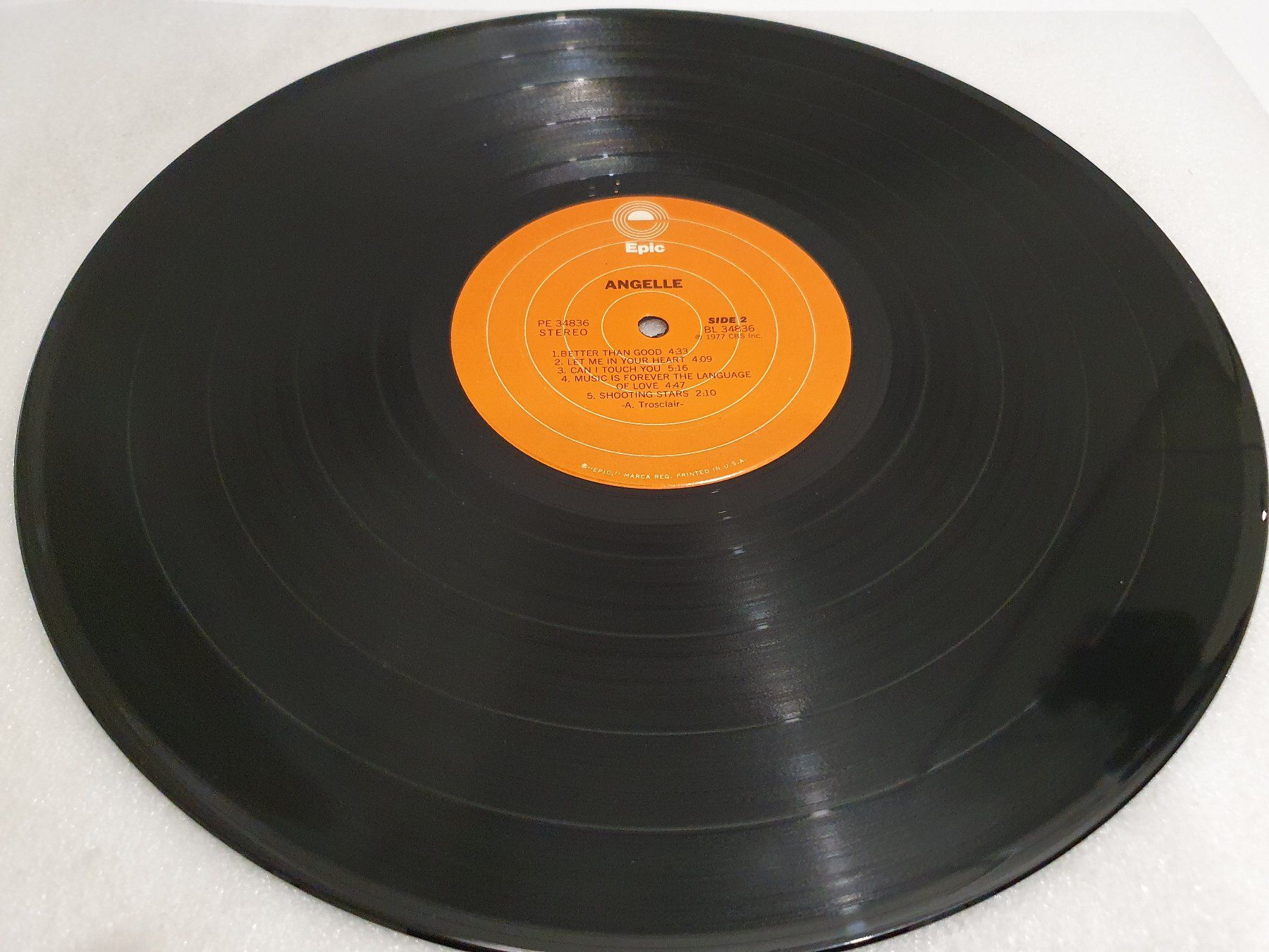 Schallplatten: Angelle – Angelle – Gebraucht aus Uster von Vinyl-Leidenschaft 4