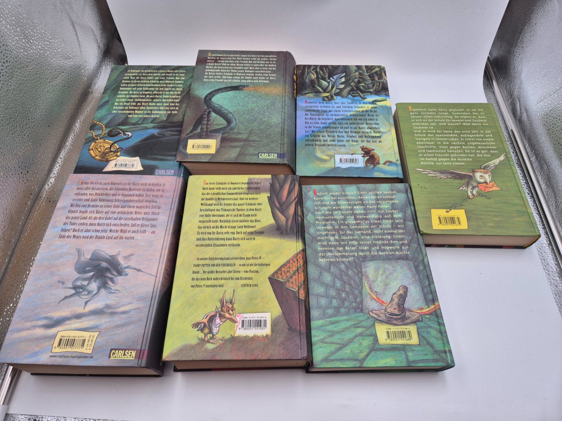 Libri: Harry Potter Bücher Sammlung, Band 1-7 – Usato da Ettiswil venduto da beekeper13 3