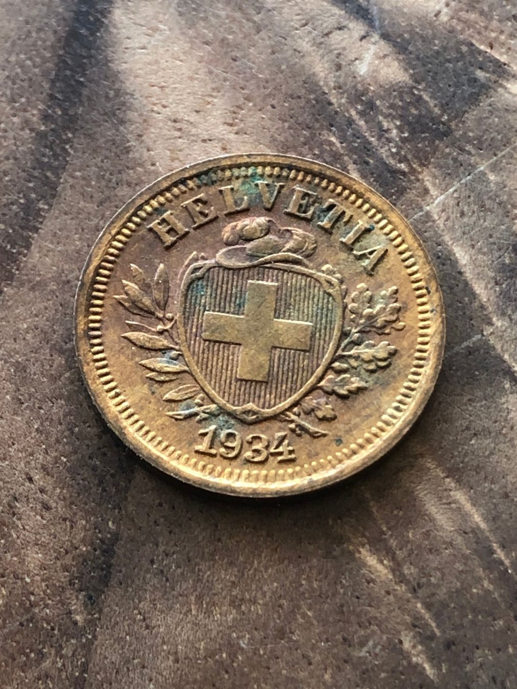 Tutti le monete: 1 Rp. 1934 – Usato da Schötz venduto da Odpa