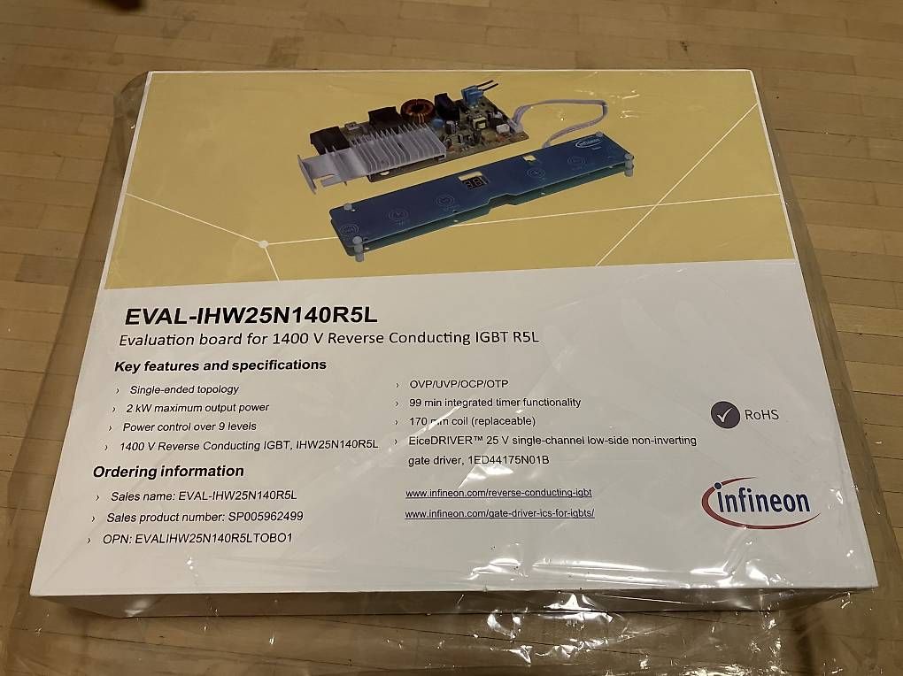 Elektronikbauteile: Infineon Evaluierungsboard - EVAL-IHW25N140R5L – Gebraucht aus Uerikon von rol_g8td