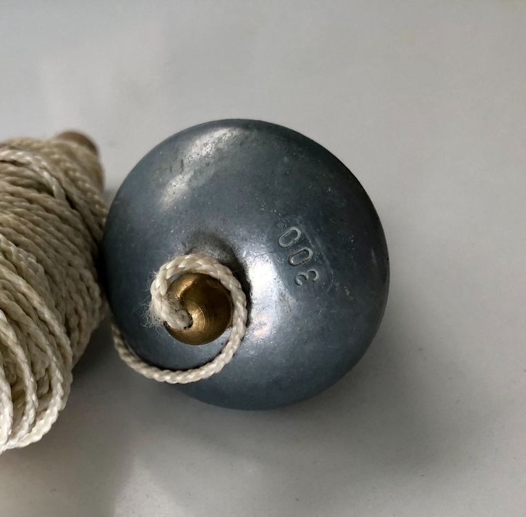 NEDO Senklot 300g - Präzisions Lot Mit Schnur, Maurerlot Made In Germany