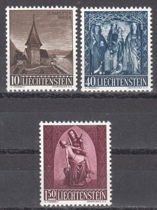 Tutti i francobolli: LBK 306 - 308 postfrisch – Usato da Bürglen TG venduto da StampGraf