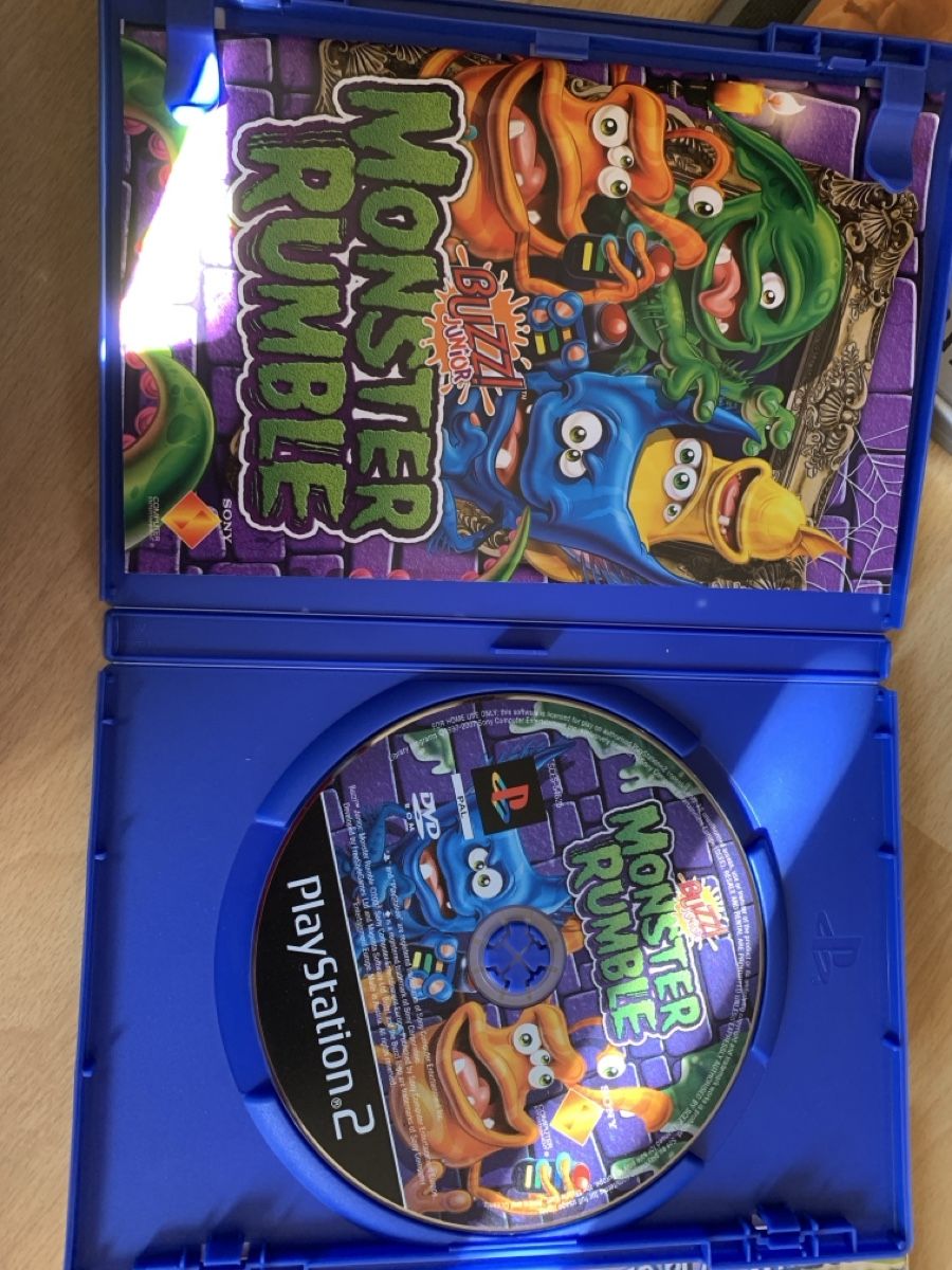Sony Giochi: SeltenePlayStation 2 - Buzz! Junior: Monster Rumble, Party – Usato da Bösingen venduto da Cat_5 1