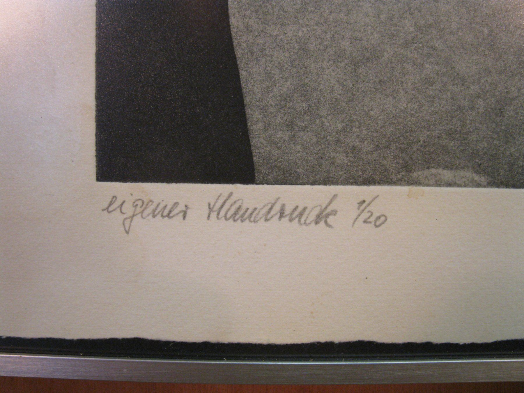 Grafica & Litografie: Original Handdruck Nr. 1/20 – Usato da Altstätten venduto da antikundart 2
