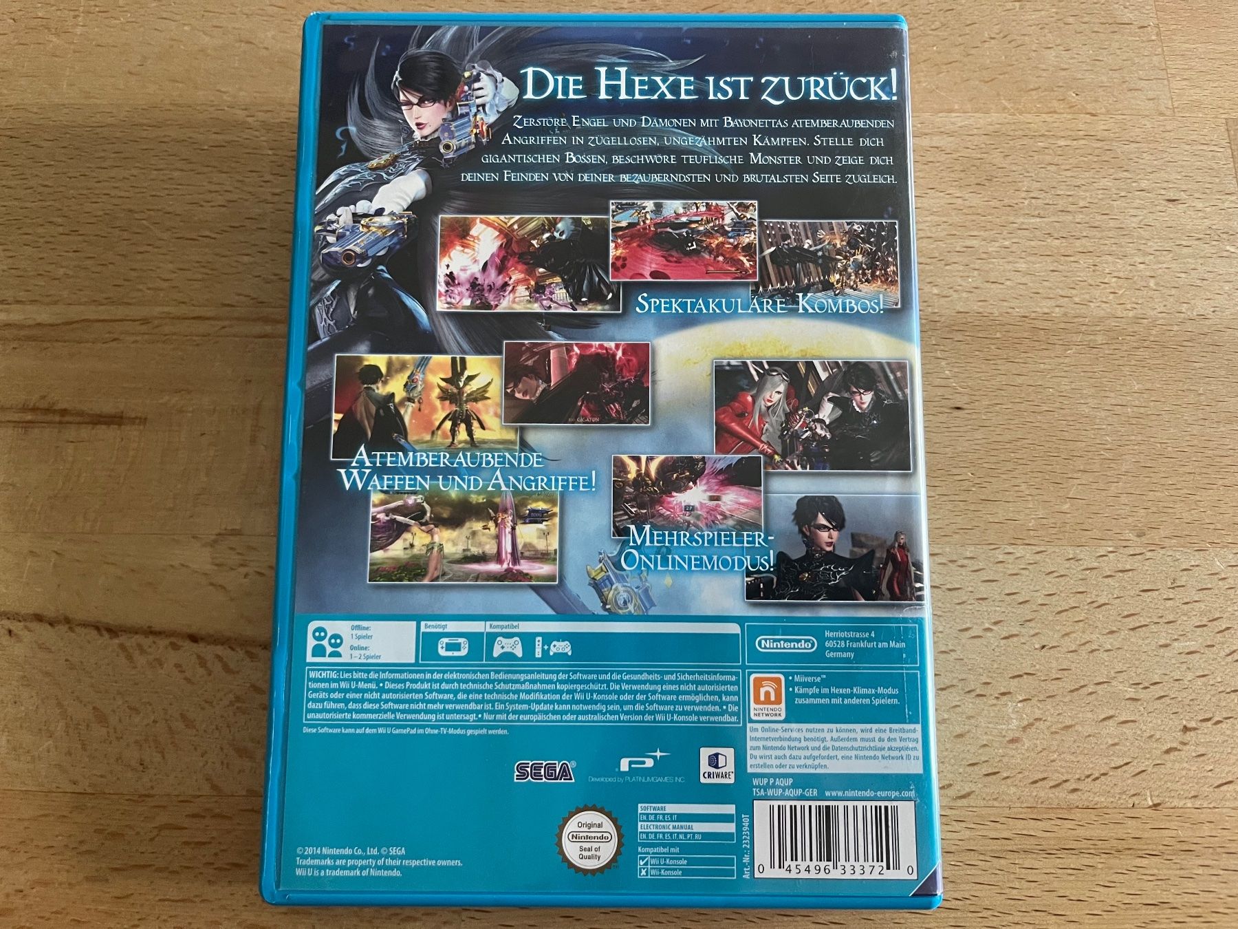 Nintendo Giochi: Bayonetta 2 - Nintendo Wii U – Usato da Thalwil venduto da ranx 2