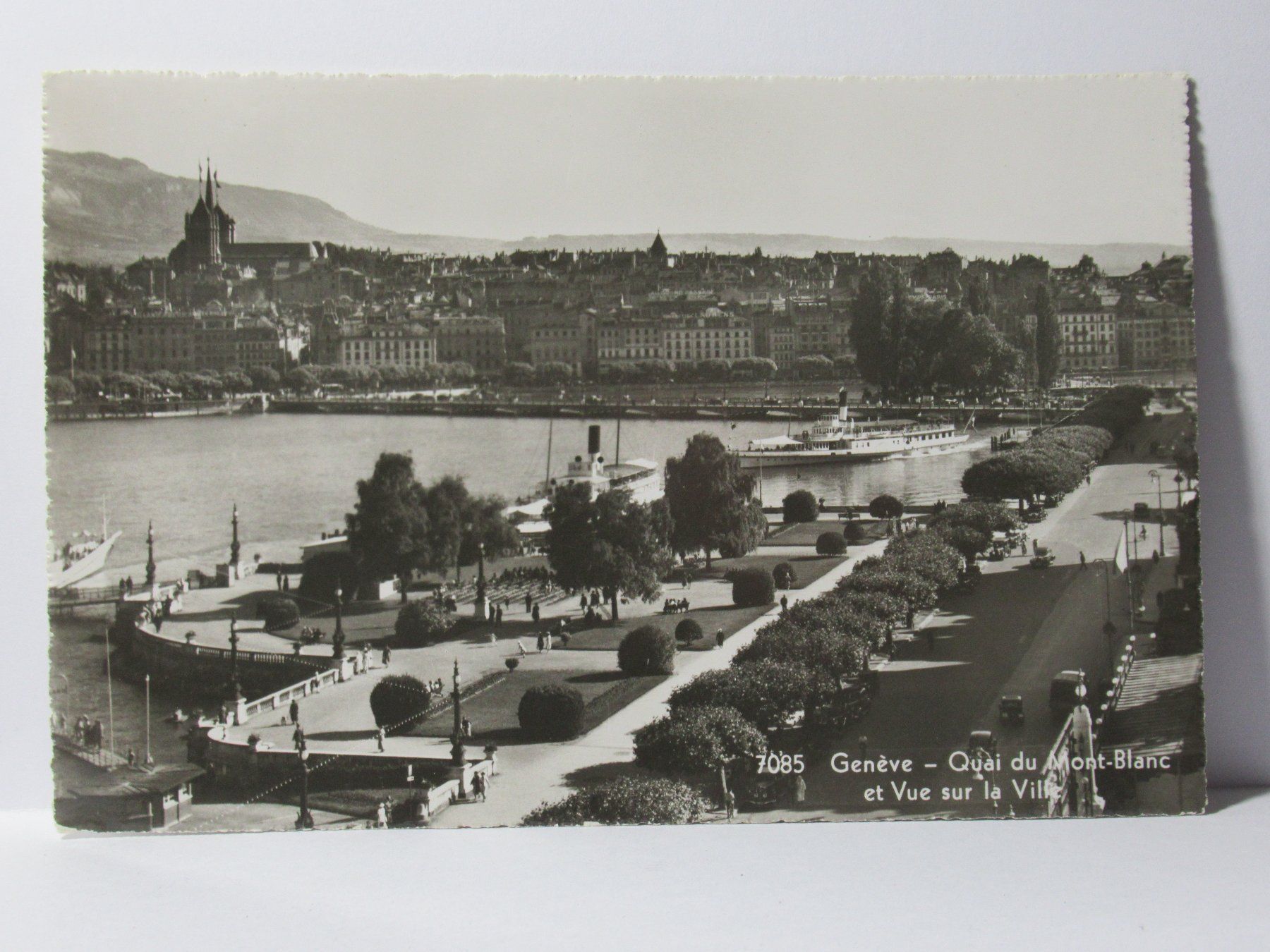Cartoline postali: Geneve , Quai , Dampfschiff – Nuovo (secondo la descrizione) da Grenchen venduto da Bluemchen1900