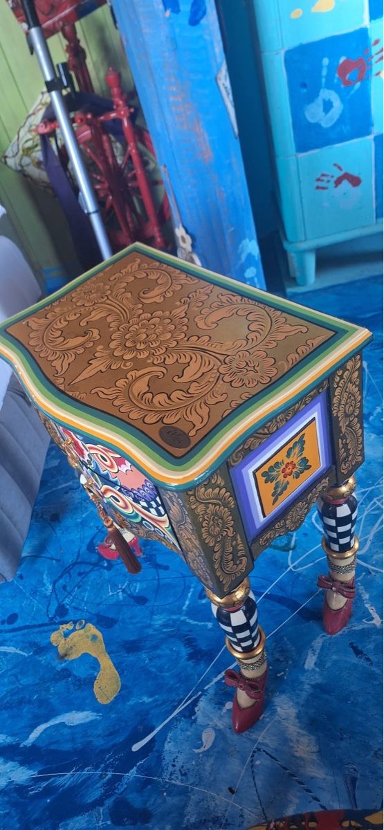 Kommoden: Handbemaltes kleines Sideboard – Gebraucht aus Nebikon von Chrogali 1