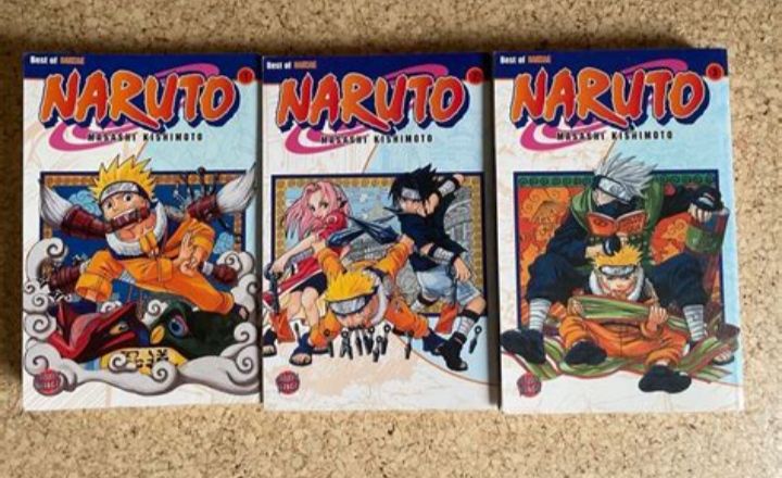 Comics: Naruto Mangas 1-3 – Gebraucht aus Pratteln von