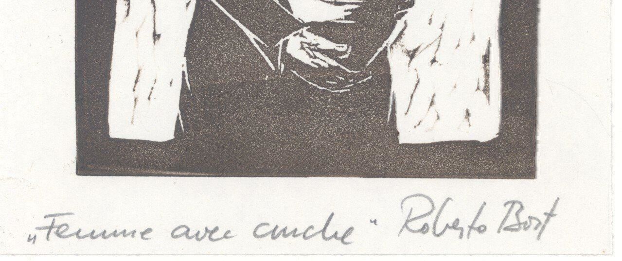 Xilografie: Roberto Bort, 1933-2022, Dotzigen – Nuovo (secondo la descrizione) da Biel/Bienne venduto da 07helios032 2