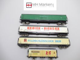Lima 4-tlg Bierwagenset SBB CFF FFS / DB Gleichstrom H0