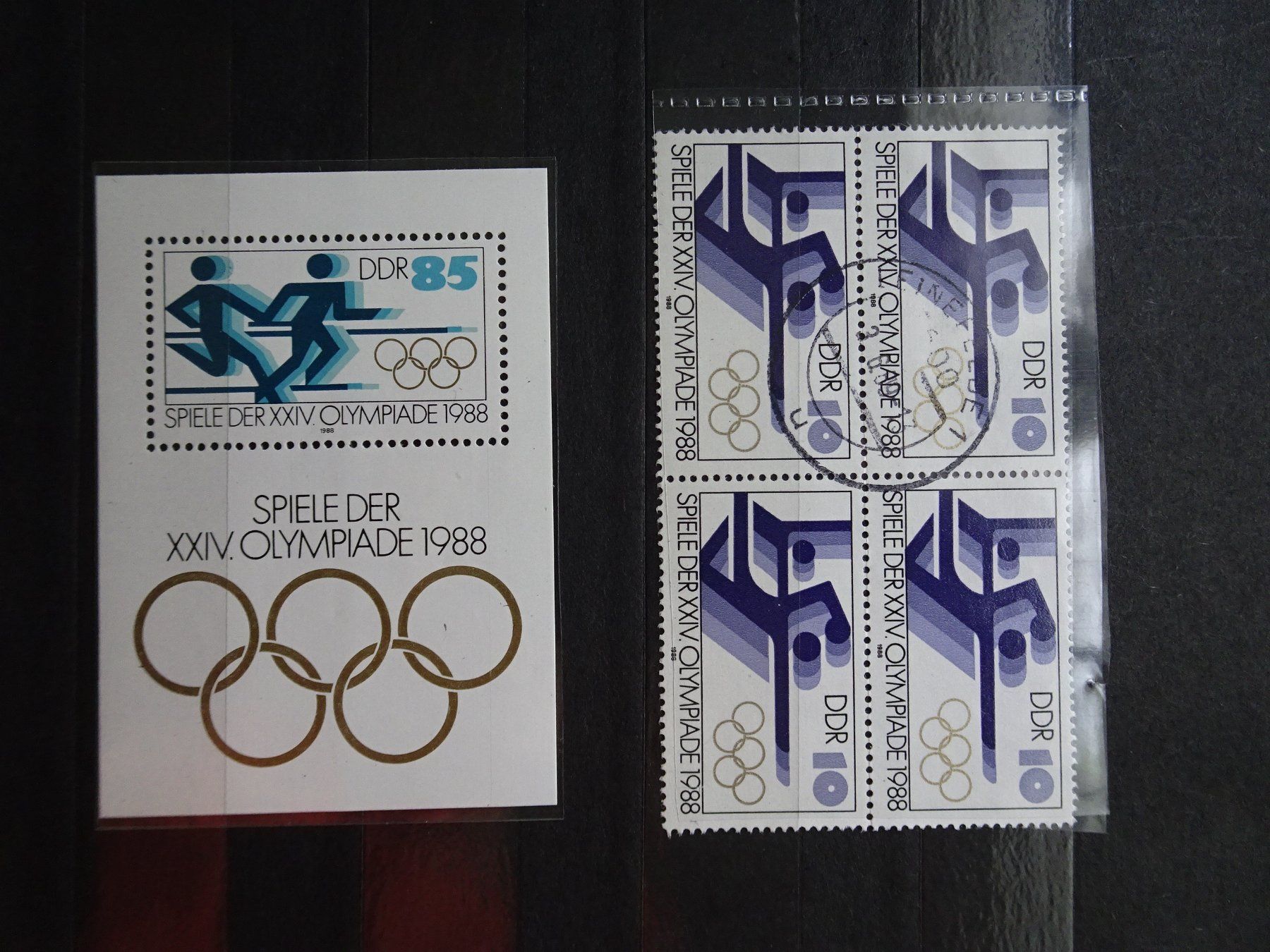 Tous les timbres: DDR 1988 – D'occasion à Aadorf par Chnorli-Furz