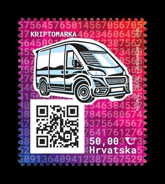 Tous les timbres: CRYPTO STAMP Kroatien 2020: Transporter – Neuf (Voir description) à Dagmersellen par dribbeldrago10