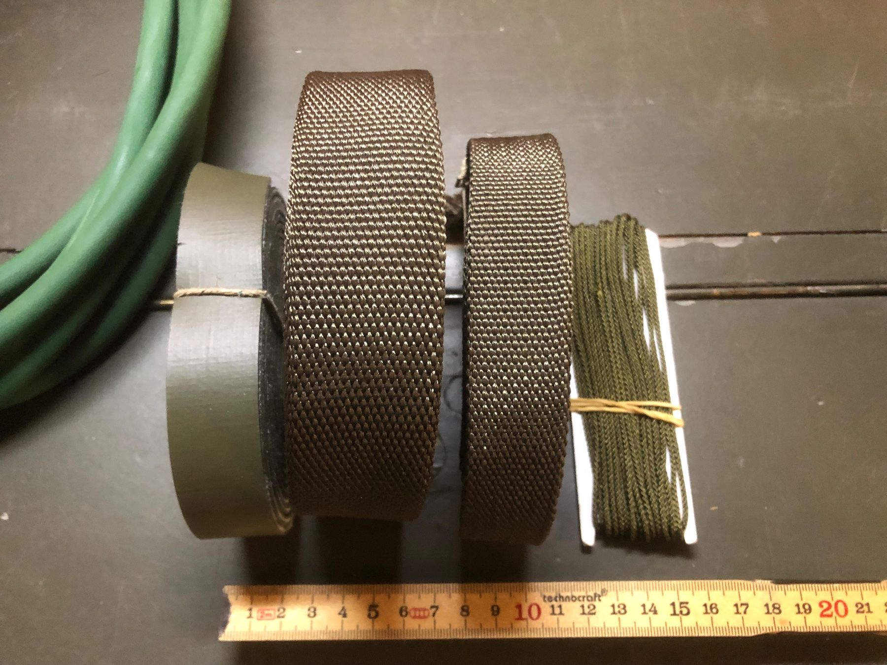 Schweizer Armee Alle Werkzeuge: Schweizer Armee Bänder Gurten Sattler Sellier Material Lot – Gebraucht aus Madiswil von TEMISO 1