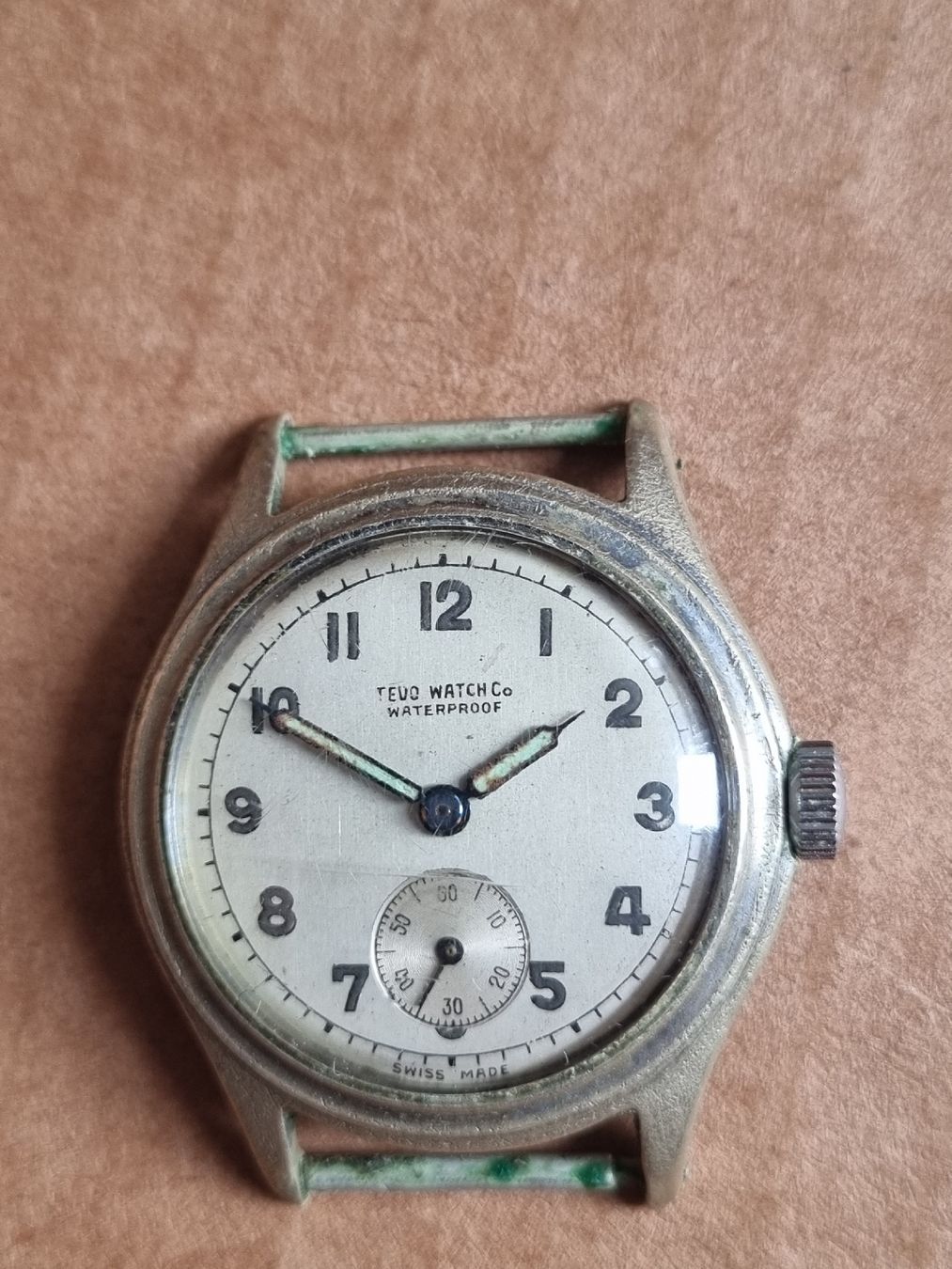 Orologi: Tevo Watch Co Uhr WW2 Zeit  – Usato da Schaffhausen venduto da Leveron13 1