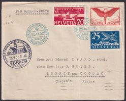 1932, seltener BALLON-FLUG Gordon Bennett mit F11z +F5z+ F17