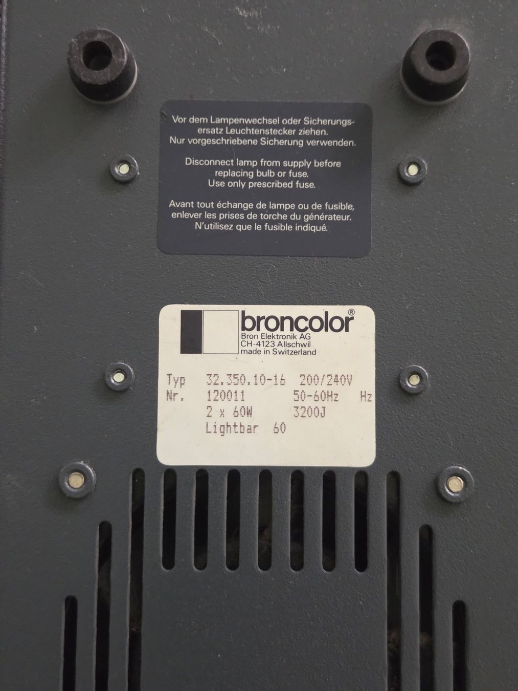 Broncolor Flashs: Broncolor Flashbar 60cm – D'occasion à Zuerich par Motz0 1