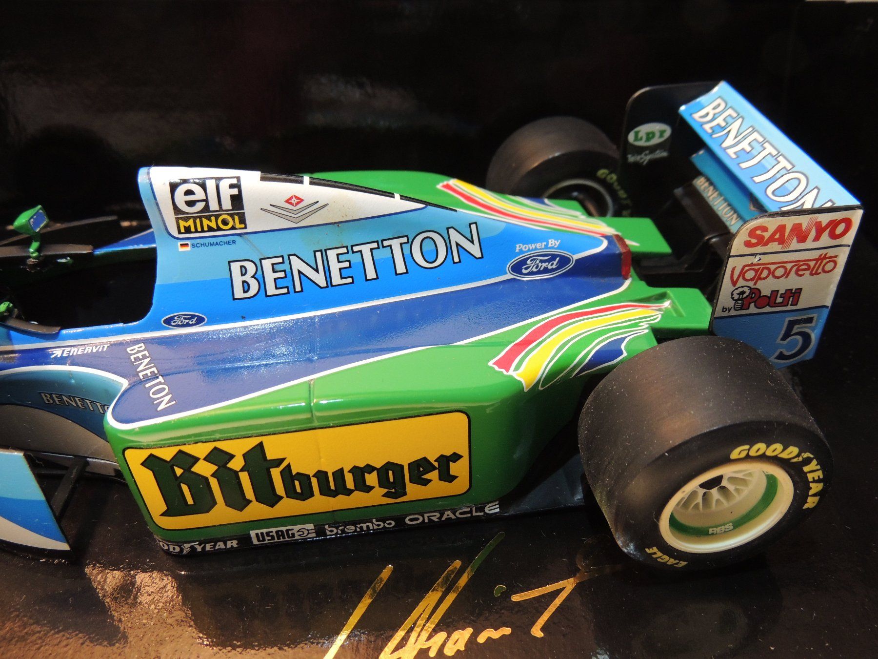 Minichamps Modellini d'auto: Minichamps Benetton Ford B194 MSC 1:18 – Nuovo e nell'imballaggio originale da Corminboeuf venduto da corbay 2