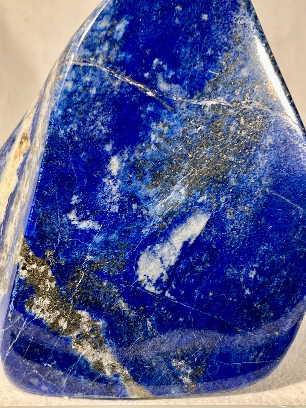 Minerali & Pietre curative: Bloc de Lapis Lazuli véritable, Afghanistan, 926 gr – Usato da Genève venduto da DELIRBEADS 1