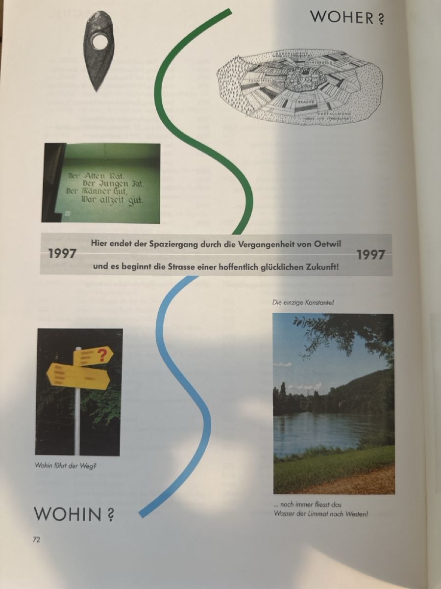 Libri: Zwei Weiler - Ein Dorf, Oetwil a.d.L. – Nuovo (secondo la descrizione) da Hinteregg venduto da JLTV1 3