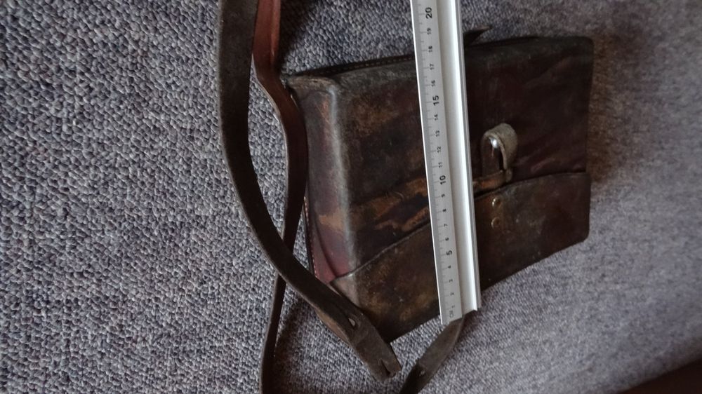 Militär Kartentasche, Tasche Ledertasche 2