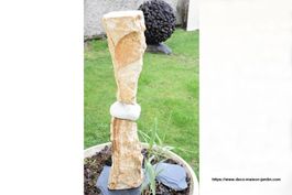 Sculpture en Travertin et Marbre - Décoration Maison Statue