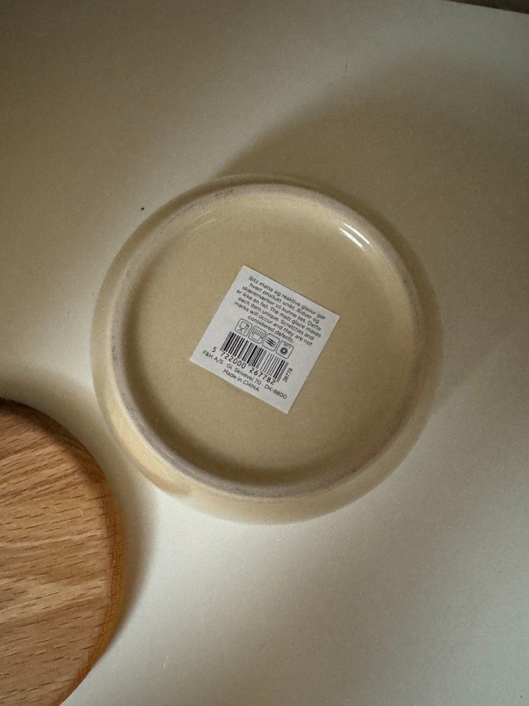 Ciotole: Bitz Schale mit Holzdeckel - beige - neuwertig – Nuovo (secondo la descrizione) da Zuchwil venduto da HowieBowie 2