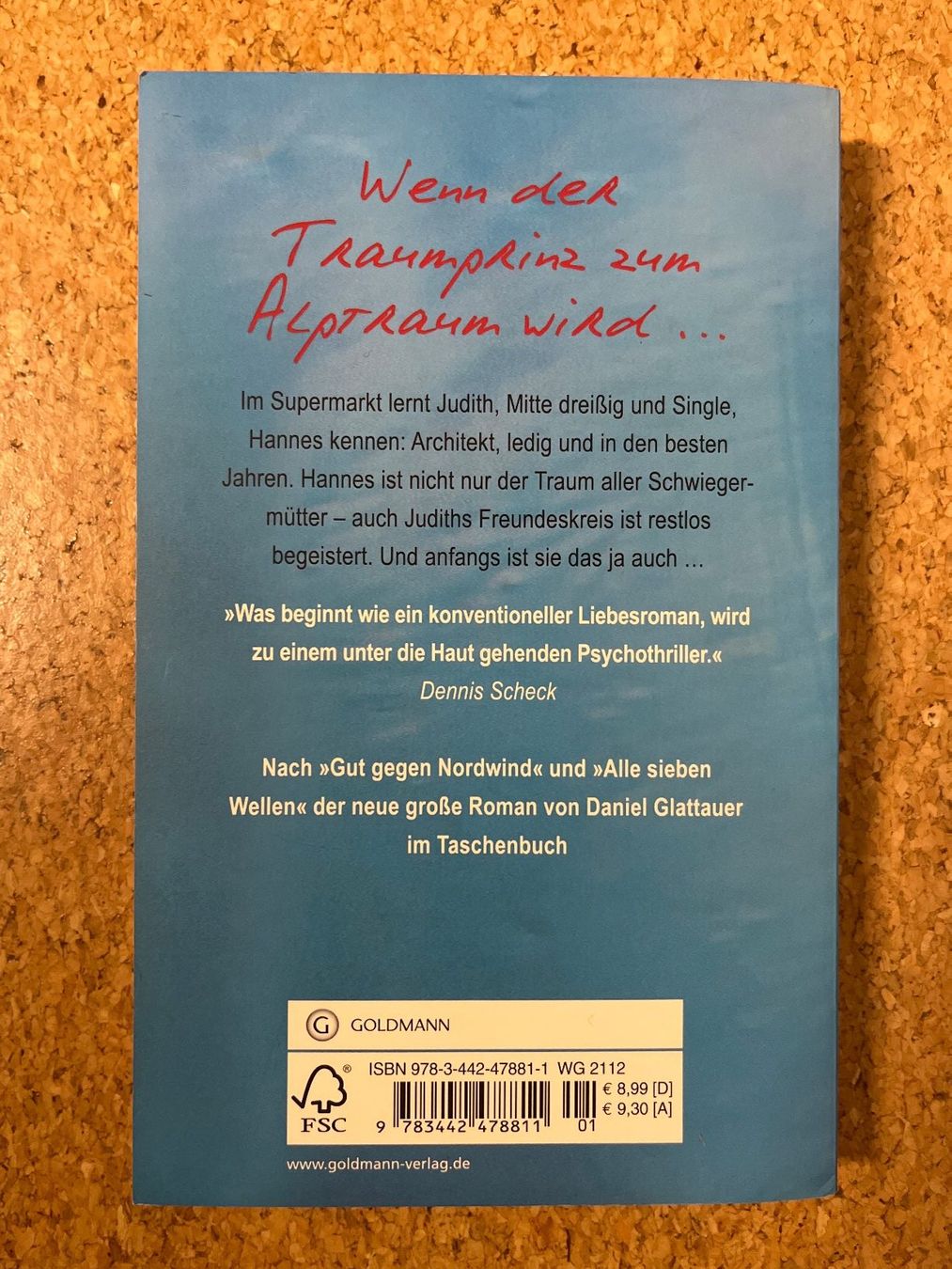 Libri: Taschenbuch "Ewig Dein", Daniel Glattauer – Usato da Grosswangen venduto da Vita500 1