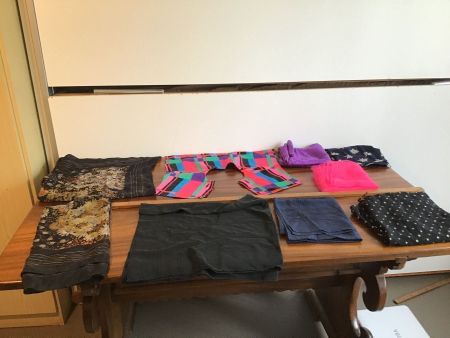 Foulard 9 Teilig