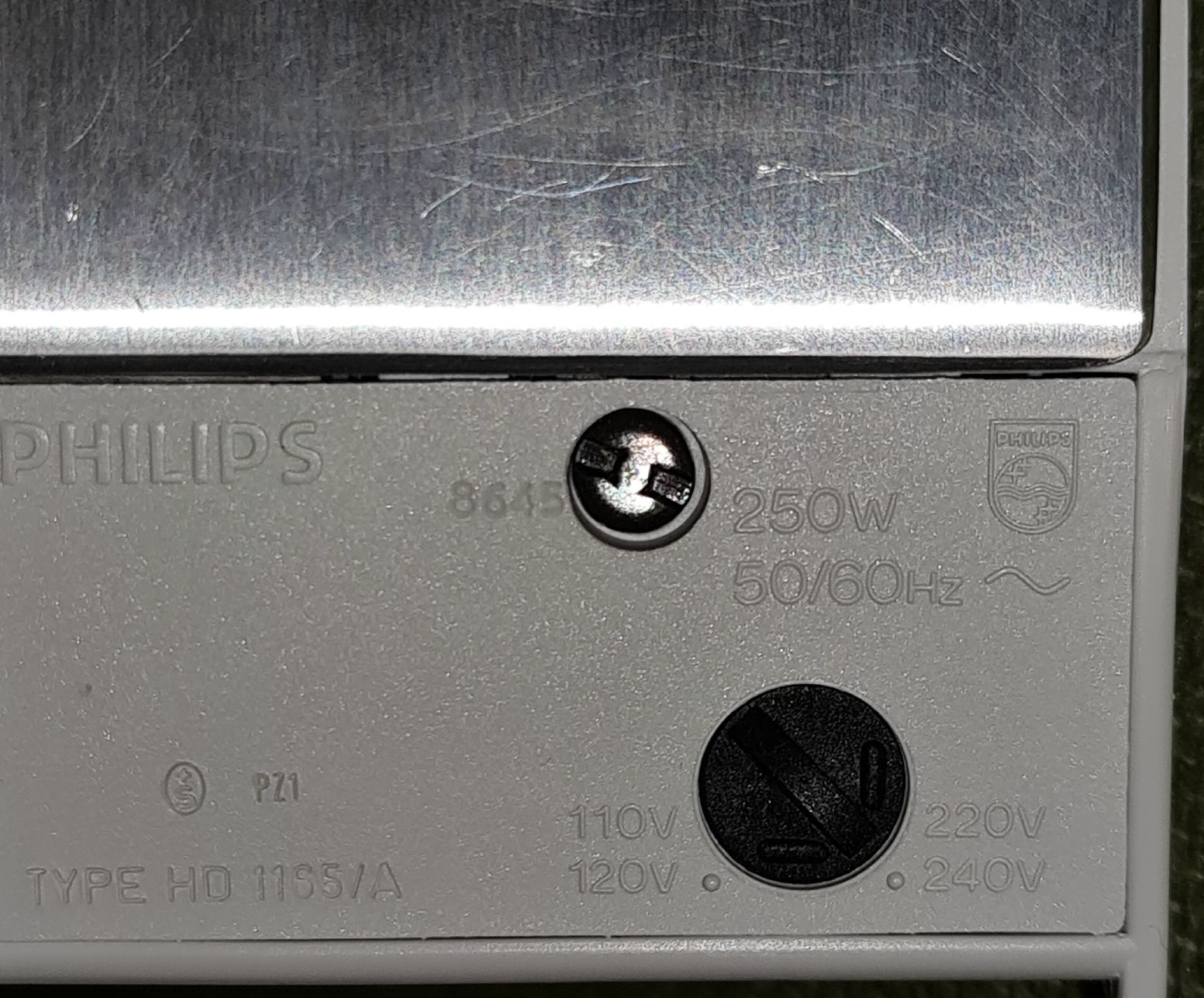 Philips Bügeleisen: Fer à repasser de voyage / Stewardess. – Gebraucht aus Cortaillod von signep 5