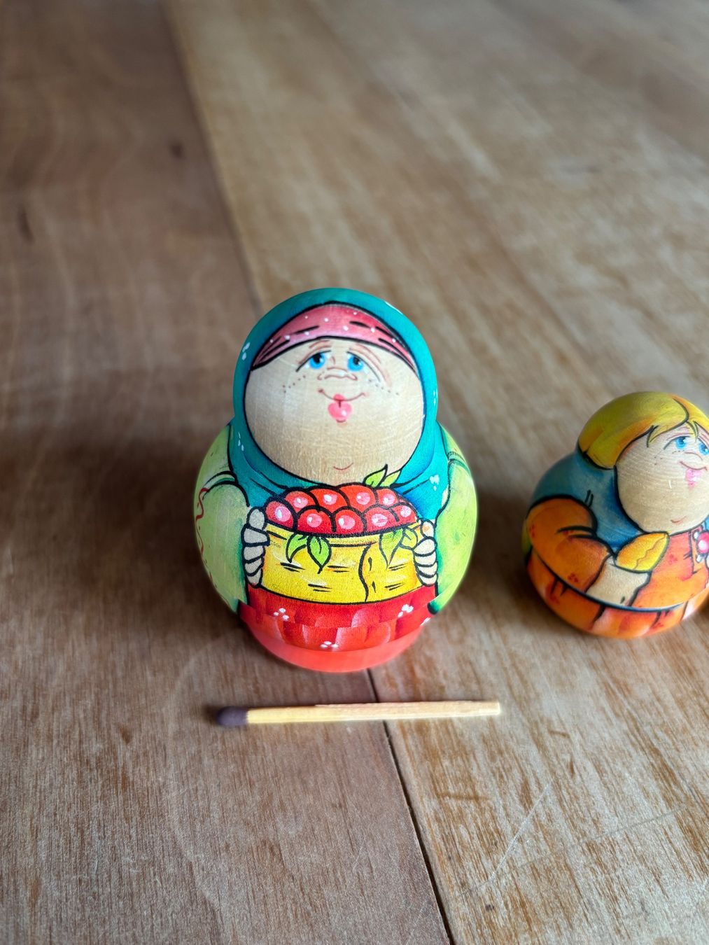 Figurines: Matrjoschka, Babuschka 5 teilig – D'occasion à Seftigen par Muggelwomb 1