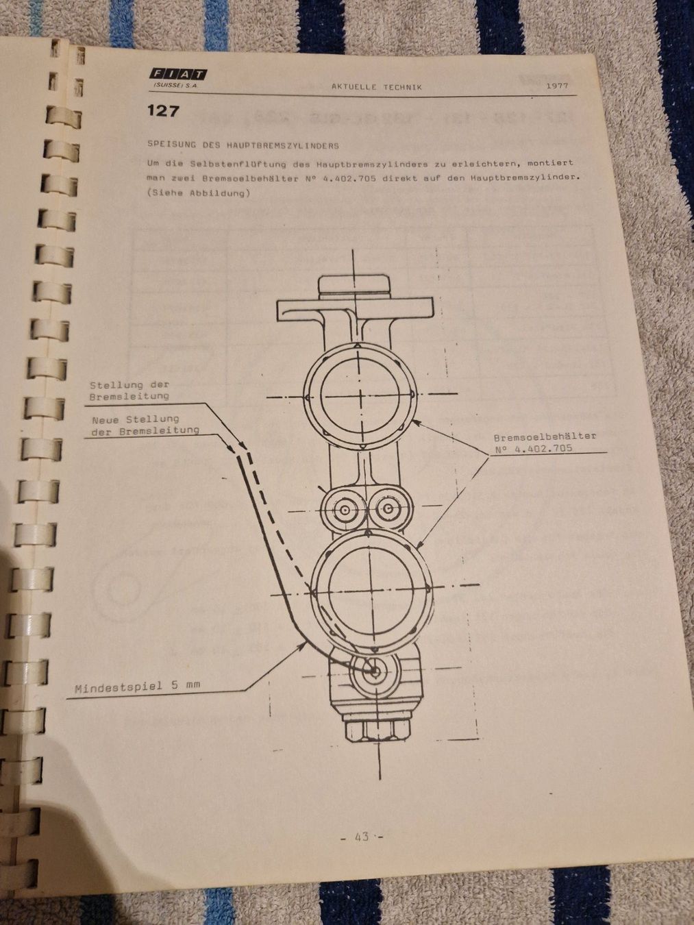 Libri: Fiat Werkstatthandbuch 1977 ( Aktuelle Technik ) – Usato da Enggistein venduto da Lehmannnn 4
