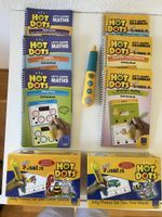 English Hot Dots educational learning set with pen