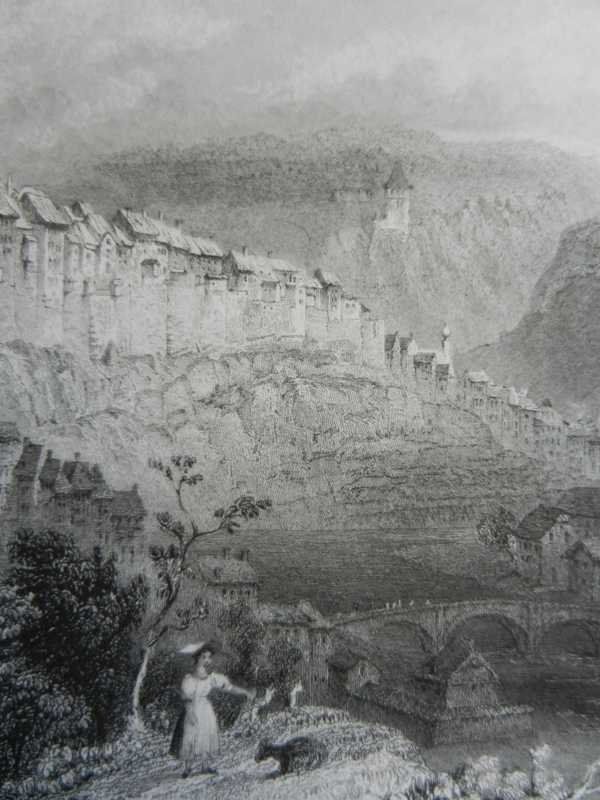 Incisioni: Fribourg von Bartlett – Usato da Risch venduto da Rischli15 6