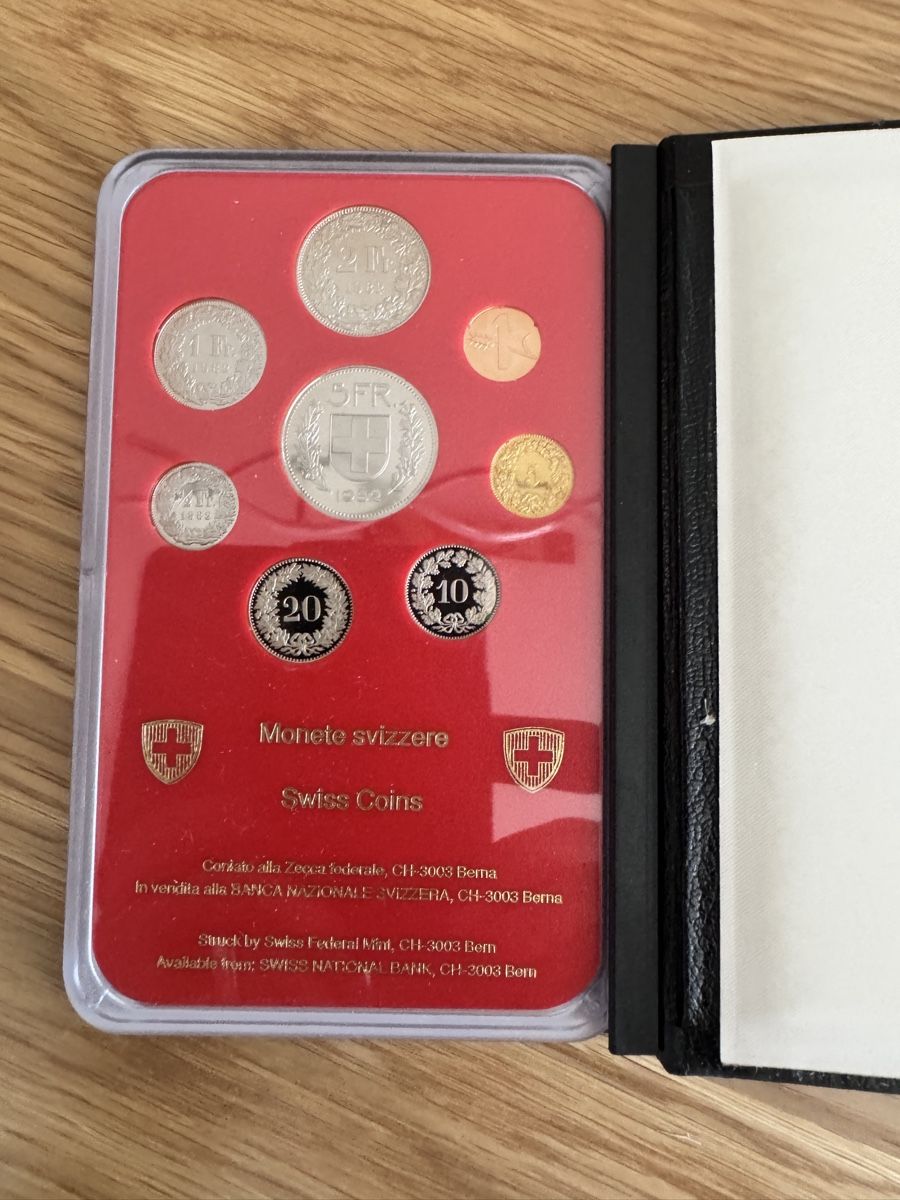 Alle Münzen: Schweizer Münzsätze 1982 Polierteplatte OVP – Neu und originalverpackt aus Basel von triniswiss68 3