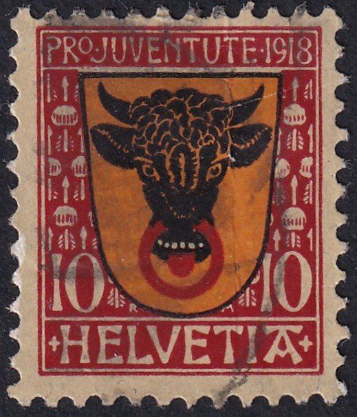 Tous les timbres: Pro Juventute 1918 – D'occasion à Rotkreuz par sheyenne72