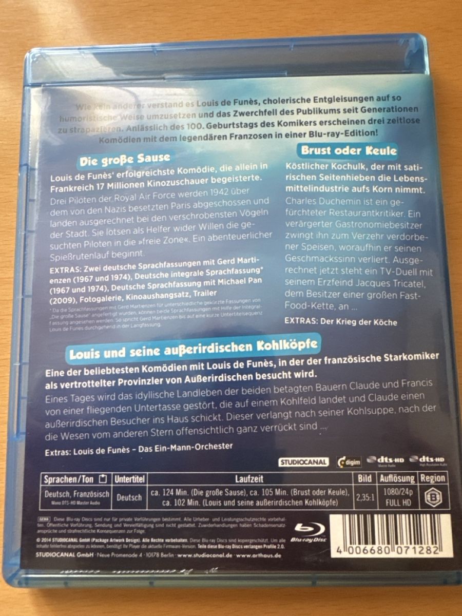 Tutti i DVDs: Louis de Funes Collection  – Usato da Brunnadern venduto da Nanuk60 1
