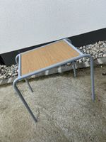 Table d'appoint vintage, style industriel- scandinave 49