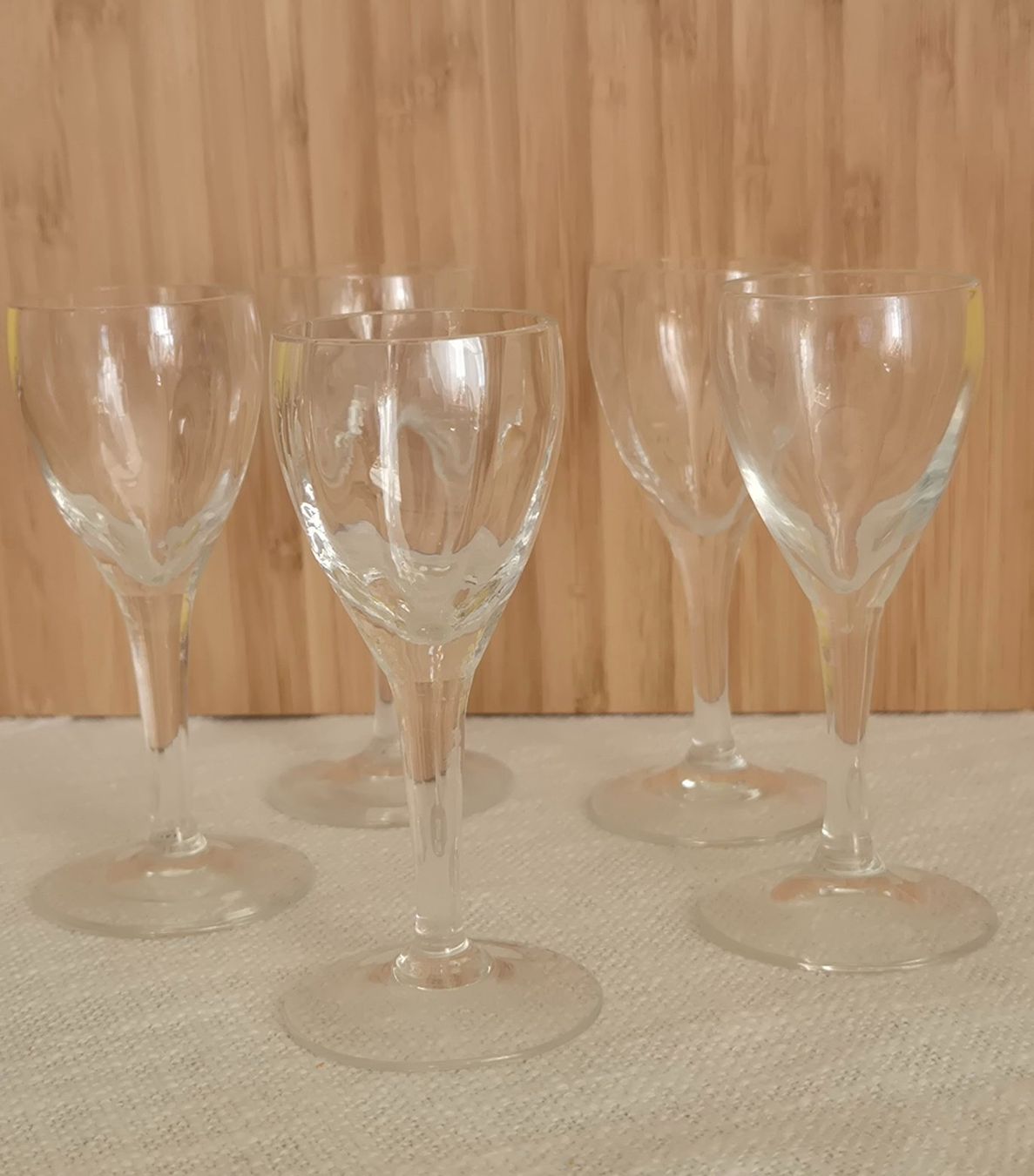 Bicchieri: 5 Likörgläser Set Glas – Nuovo (secondo la descrizione) da St. Gallen venduto da limonaden 2