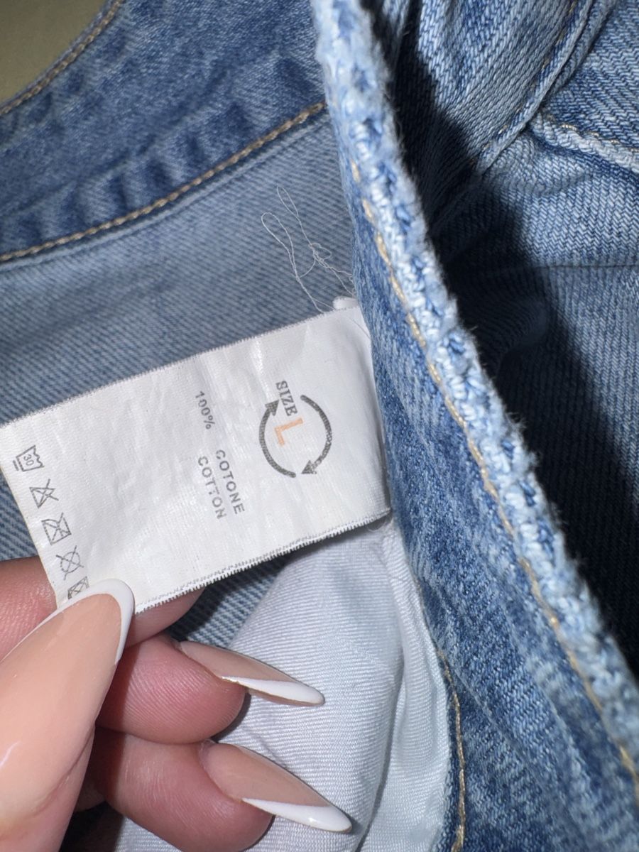 Jeans: Wide Leg Jeans Hellblau Gr. L – Neuf (Voir description) à Bad Zurzach par vit_rct6 2