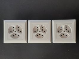 Hager kallysto.line Steckdosen 3xT13, 3 Stk.