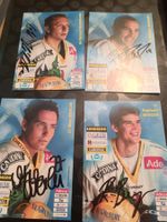 HC Fribourg-Gottéron - 4xhandsignierte alte Autogrammkarten