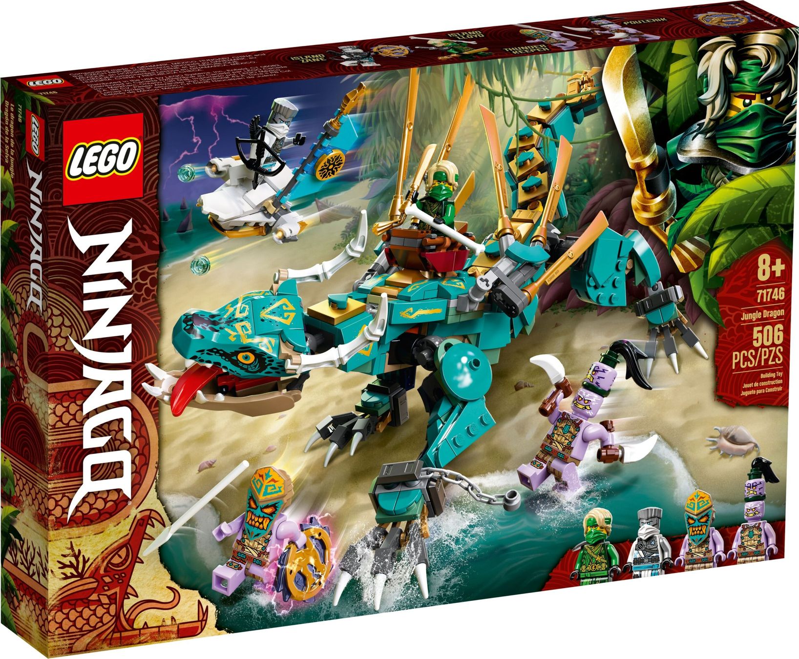 Lego Baukästen: 71746 Dschungeldrache – Neu und originalverpackt aus St. Gallen von brickli
