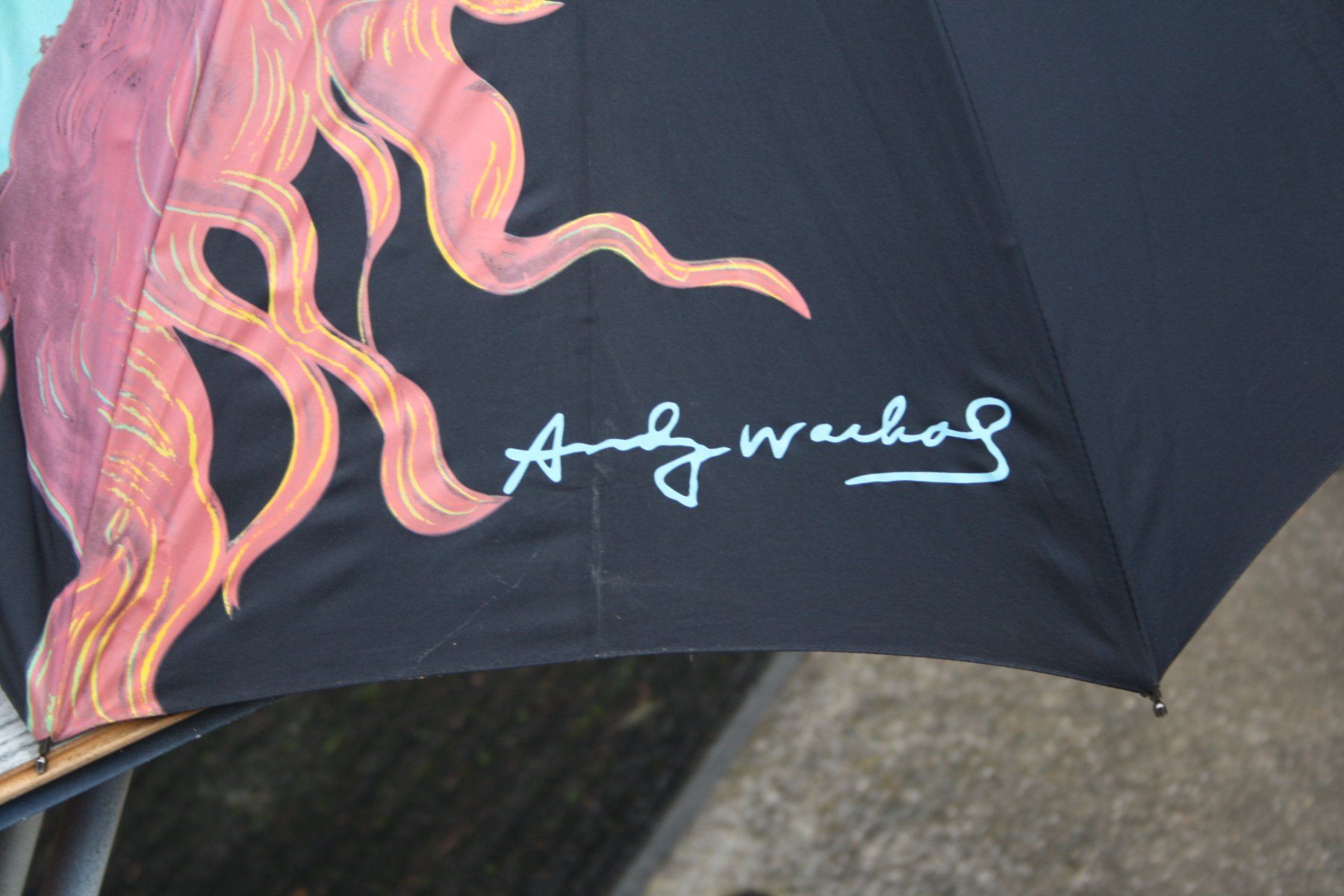 Regenschirme: ANDY WARHOL SCHIRM – Gebraucht aus Wauwil von Pneuedy 2