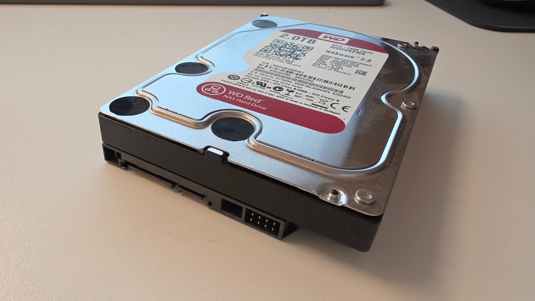 Western Digital Harddisks: 2TB HDD WD Red NAS – Gebraucht aus Künten von Thozogg 1