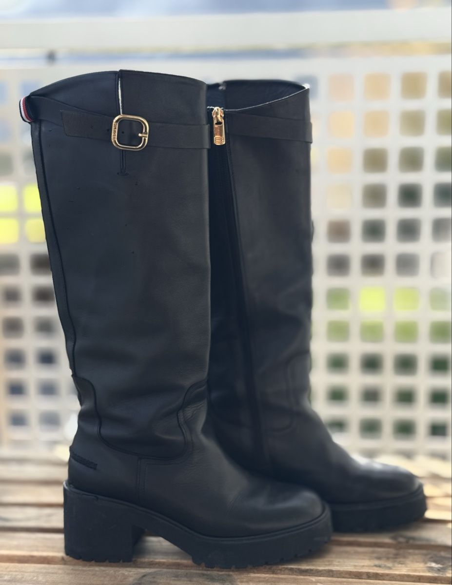 Tommy Hilfiger Scarpe da donna: Tommy Hilfiger Belt Buckle Longboot  Gr.37 – Nuovo (secondo la descrizione) da Hergiswil venduto da jam_lfc5 1