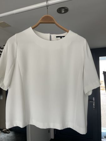 Someday Bluse "ZARIFA", Gr. 40, weiss, Top Zustand!