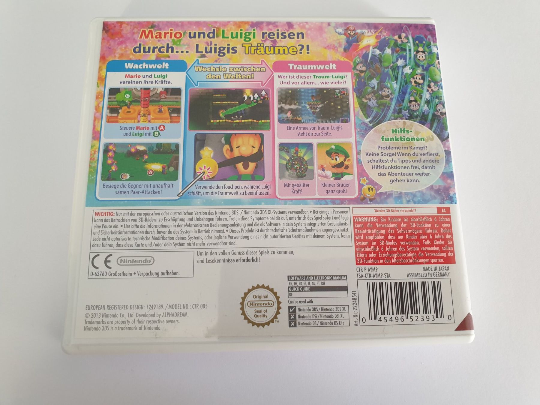 Giochi: Mario&Luigi Dream Team Bros/ Nintendo 3DS – Usato da Rain venduto da Laupia 1